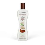 BioSilk for Dogs Silk Therapy Shampoo With Organic Coconut Oil | Coconut Dog Shampoo, Sulfate and Paraben Free Organic Shampoo for Dogs, 355ml Made in the USA