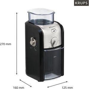 Krups Burr Coffee Grinder – Adjustable Grind Settings