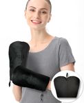 Microwavable Heated Mittens,Washable Cover, 2-in-1 use Microwave Heating Pad,Heating Gloves for Hand Arthritis Pain Relief and Carpal Tunnel,Unscented Moist Heat Pack,Reusable Hand Warmer, 1 Pair