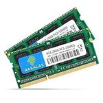 Rasalas 8GB Kit (2X4GB) PC3-10600 DDR3 1333mhz Sodimm RAM for AMD Intel Laptop, MacBook Pro 13/15/17 inch Early Late 2011, iMac 21.5 inch Mid Late 2011, 27 inch Mid 2011, Mac Mini 5,1 & 5,2 Mid