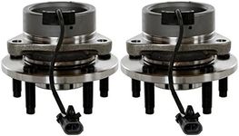 AutoShack Front Wheel Hub Bearing Pair of 2 Driver and Passenger Side Replacement for Pontiac Pursuit 2007-2010 G5 2005-2010 Chevrolet Cobalt 2006-2011 HHR 2003-2007 Saturn Ion FWD 5-Lug HB613208PR