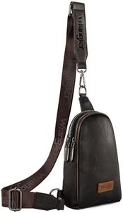 Wrangler Sling Bag for Women Crossbody Bag Purse with Detachable Strap, C1-antique Gold