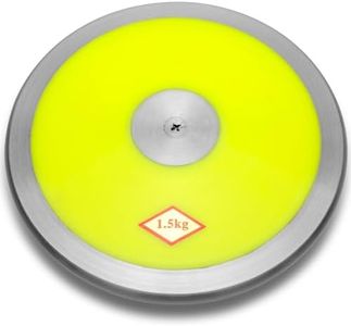 Kalageen Nylon Discus 1.6kg, 1.6kg High School Boys Discus, Suitable for Advanced Trainers 1.6k Discus, Track and Field 1.6kg Discus, Steel Edge Rim 1.6kg Disc for College, Competition&Practice Discus