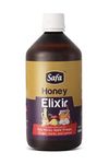 Safa Honey Elixir | 100% Pure Raw Honey, Apple Cider Vinegar, Ginger, Garlic and Lemon Heart Tonic | Natural Heart Health Supplement Supports Healthy Cholesterol Levels, healthy weight support | 500ml