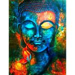 TULIP N TURTLE Buddha DIY 5D Diamond Painting by Number Kits Diamond Drill Diamond Painting kit Cross Stitch Pictures Arts Craft