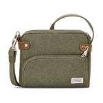 Travelon Anti-theft Heritage Small Crossbody Bag Cross Body Bag, Sage