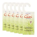 Moth Repellent for Wardrobes - Colibri Moth Sachets - 6 Hanging Colibri Lavender Moth Sachets - Wardrobe Freshener & Natural Anti Moth