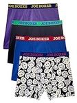 Joe Boxer Mens Boxer Briefs 4-Pack 