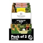 Taylors of Harrogate Rich Italian Coffee Beans, 1 kg (Pack of 2 - Total 2kg)