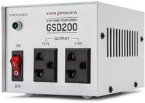 Genpower 200W 240V-110V Step Down Transformer