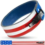 DMoose Fitness Lever Weight Lifting Belt - 10 mm Thick Premium Leather Weightlifting Belt for Powerlifting & Deadlifts - Rust Proof Buckle Gym Belt - Lifting Belts for Men & Women - Carry Bag Included