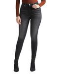 Calvin Klein Women's Super Skinny Jeans (J2221491BY_30) Black