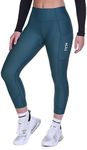 TCA Women's 3/4 Padded Cycling Legg