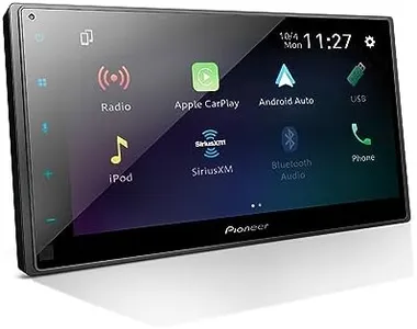 Pioneer DMH-W2770NEX Digital Multimedia Receiver with Wireless Apple CarPlay and Android Auto, 6.8" Capacitive Touchscreen, Double-DIN, Built-in Bluetooth and WiFi, Amazon Alexa via App