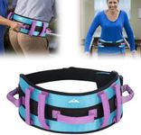 supregear Gait Belt - Anti-Slip Transfer Aid with 7 Handles and Quick-Release Buckle, Perfect for Senior Care, Aqua