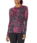 Smartwool Women's Merino 250 Pattern Crew Base Layer – 100% Merino Wool