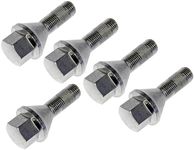 Dorman 611-005 M12-1.25 Wheel Bolt - 19mm Hex, 23mm Thread Length for Select Chrysler/Dodge/Jeep Models - Chrome (OE FIX), 5 Pack
