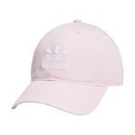 adidas Originals Women's Relaxed Fit Adjustable Strapback Cap 2020, True Pink/White 2, One Size