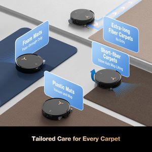 ECOVACS DEEBOT X8 PRO OMNI Robot Vacuum – Smart Mapping, Powerful Suction