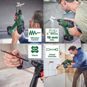 Bosch 18V Cordless Rotary Hammer Drill – Compact Power Tool