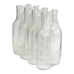 24 x 0.75ml BOTTLE GLASS BORDEAUX FOR HOMEBREW WINE MAKING - WHITE GLASS