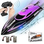 RANFLY RC Boat with 2 Rechargeable 
