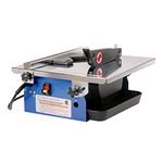 Leegol Electric 7-Inch Wet Tile Saw - Portable Wet Cutting Porcelain Tile Cutter Table Saw with Water System