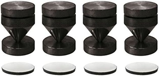 Dynavox DH-919 - Set di assorbitori Sub Watt, 4 pezzi, colore: Nero
