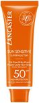 Lancaster Sun Sensitive Oil-Free Face Fluid SPF50 50ml | Face Sunscreen For Sensitive Skin | Broad Spectrum Daily Sun Protection | Non-Comedogenic | Acne Prone Skin
