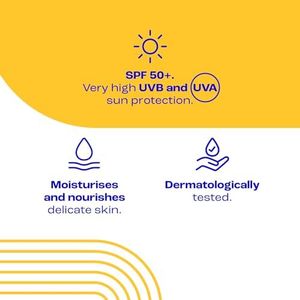E45 Kids & Baby Sun Lotion SPF 50+ – Sensitive Skin, UVA/UVB, 180ml