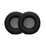 kwmobile Ear Pads Compatible with AudioTechnica ATH-S200BT / ATH-S220BT Earpads - 2x Replacement for Headphones - Black