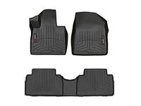 WeatherTech Custom Fit FloorLiner for Hyundai Santa Fe -1st & 2nd Row (Black)