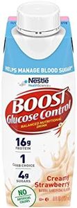 BOOST Glucose Control, Creamy Strawberry, 8 fl oz Carton (4 x 6 Packs)