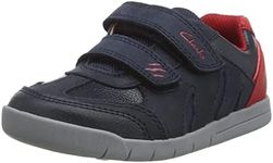 Clarks Boy's Rex Play T Sneaker, Na