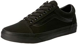 Vans Unisex Adults Old Skool Classic Skate Shoes, Black,9 UK (43 EU)