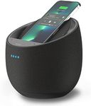 Belkin SOUNDFORM Elite Hi-Fi Smart Speaker + Charger (Alexa Voice-Controlled Bluetooth Speaker) Sound Technology By Devialet, Fast Wireless Charging for iPhone, Samsung Galaxy & More - Black