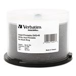 Verbatim DataLifePlus 94917 DVD Recordable Media -DVD+R -16x -4.70 GB -50 Pack Spindle -Inkjet Printable