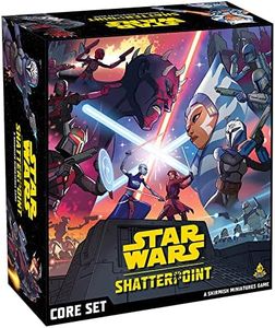 Star Wars Shatterpoint Core Set - Unleash the Force in a Galaxy-Wide Adventure! Tabletop Miniatures Strategy Game for Kids and Adults, Ages 14+, 2 Players, 90 Min Playtime, Made by Atomic Mass Games