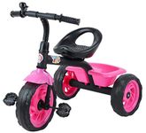 Toyzoy Maple Lite Kids|Baby Trike|Tricycle with Detachable Bell for Kids|Boys|Girls Age Group 2 to 5 Years, TZ-524 (Pink)