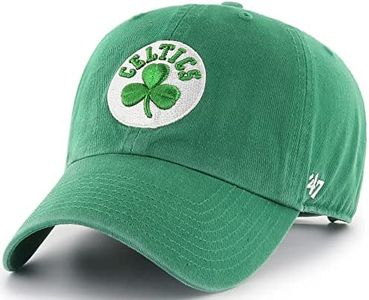 '47 NBA Unisex-Adult Clean Up Adjustable Hat Cap One Size Fits All (Boston Celtics) Multi