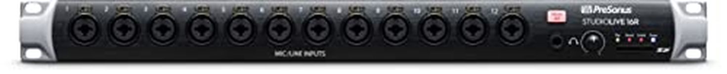 PreSonus StudioLive 16R, 18-input, 16-Channel Rack Mixer, Stage Box and Audio Interface