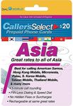 $20 Caller's Select Asia Phone Call