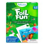 Skillmatics Art & Craft Activity - Foil Fun Animals, No Mess Art for Kids, Craft Kits & Supplies, DIY Creative Activity, Gifts for Boys & Girls Ages 4, 5, 6, 7, 8, 9, Travel Toys, Multicolor, Foam