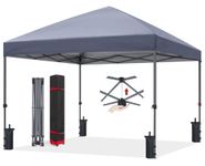 ABCCANOPY Durable Easy Pop up Canopy Tent 10x10, Gray