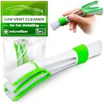 Multifunction Cleaning Brush Car Interior Brush - Car Vent Cleaner for Car Detailing Brush Set Home Cleaning Supplies- Car Brush Interior Cleaner Vent Brush Auto Detailing Tools & Accessories