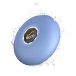 SONR Music, Open-Ear Underwater Music Player for Swimmers, Swimming Headphones, Waterproof Bone Conduction MP3 Player, Underwater Swimming Headphones with Bluetooth (Azure Blue)