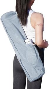 EnjoyActive Yoga Mat Bag | Premium, Waterproof, Multi Pockets, Adjustable Strap | 1/4 1/3 2/5-Inch Yoga Mat Carrier with Colors for Women & Men