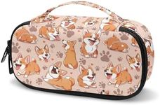 Mumeson Cartoon Corgi Pattern Insulin Pens Holder Durable Diabetic Insulated Organizer Insulated Portable Diabetic Supplies Bags