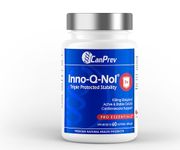 CanPrev - Inno-Q-Nol, Triple Protected Stability, 60 Softgels - 100mg Ubiquinol - Coenzyme Q10 (CoQ10) Natural Source - Active & Stable Co-Q10 - High Potency Antioxidant for Overall Wellness