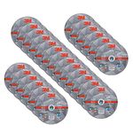 3M Silver Cut-Off Wheel – Angle Grinder Metal Cutting Wheel – 7” diam. x .045” thick x 7/8” arbor hole – Type 1 – 87471 – Pack of 25